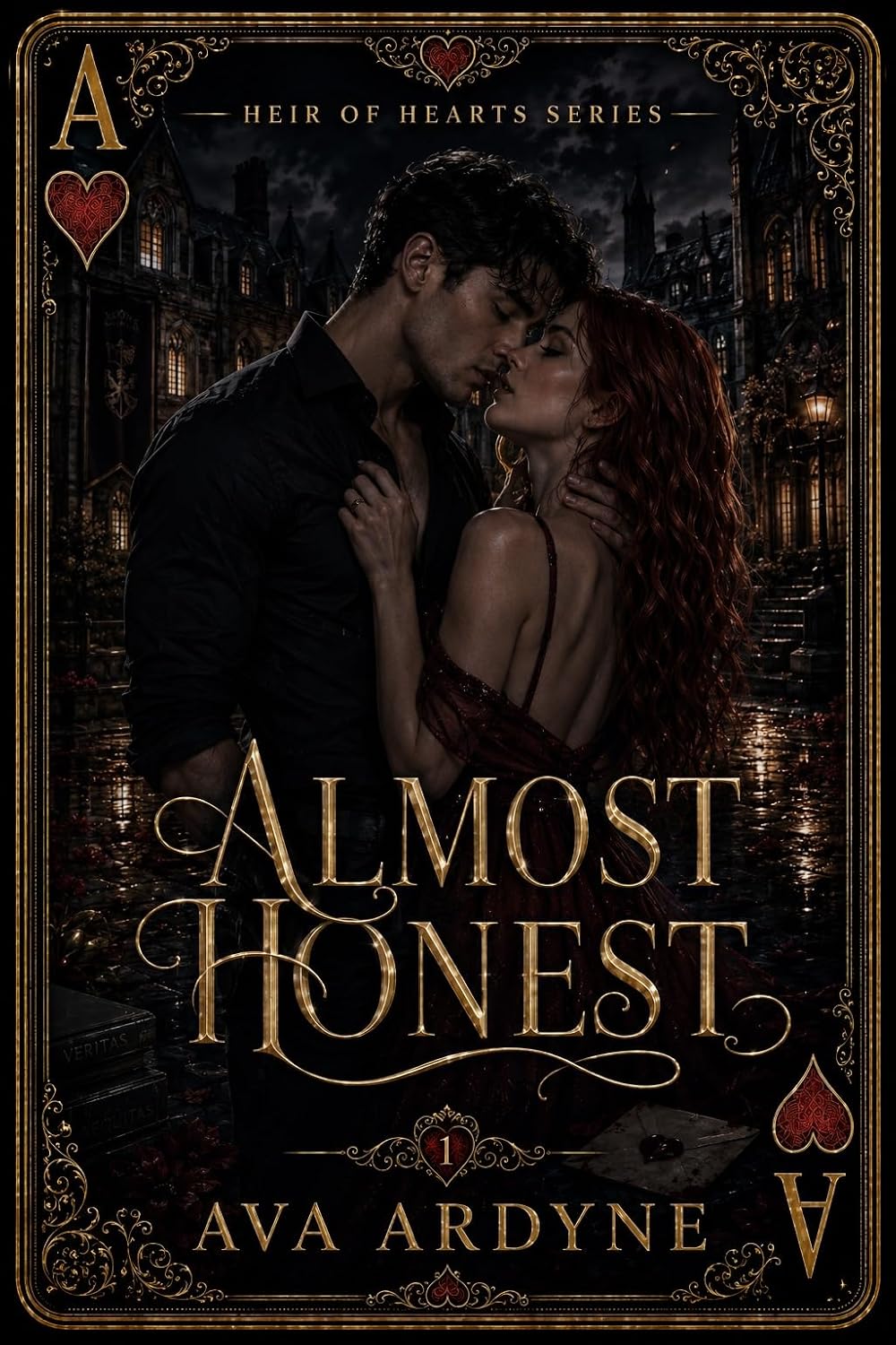 Almost Honest: An Enemies-to-Lovers Dark College Romantic Suspense (Heir of Hearts Series Book 1)